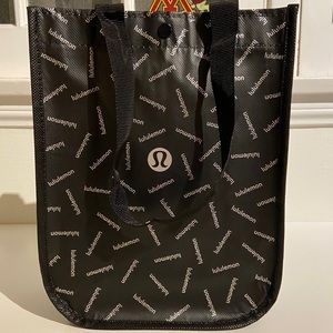 Lululemon Bag Small Size recycled Logo blackTote